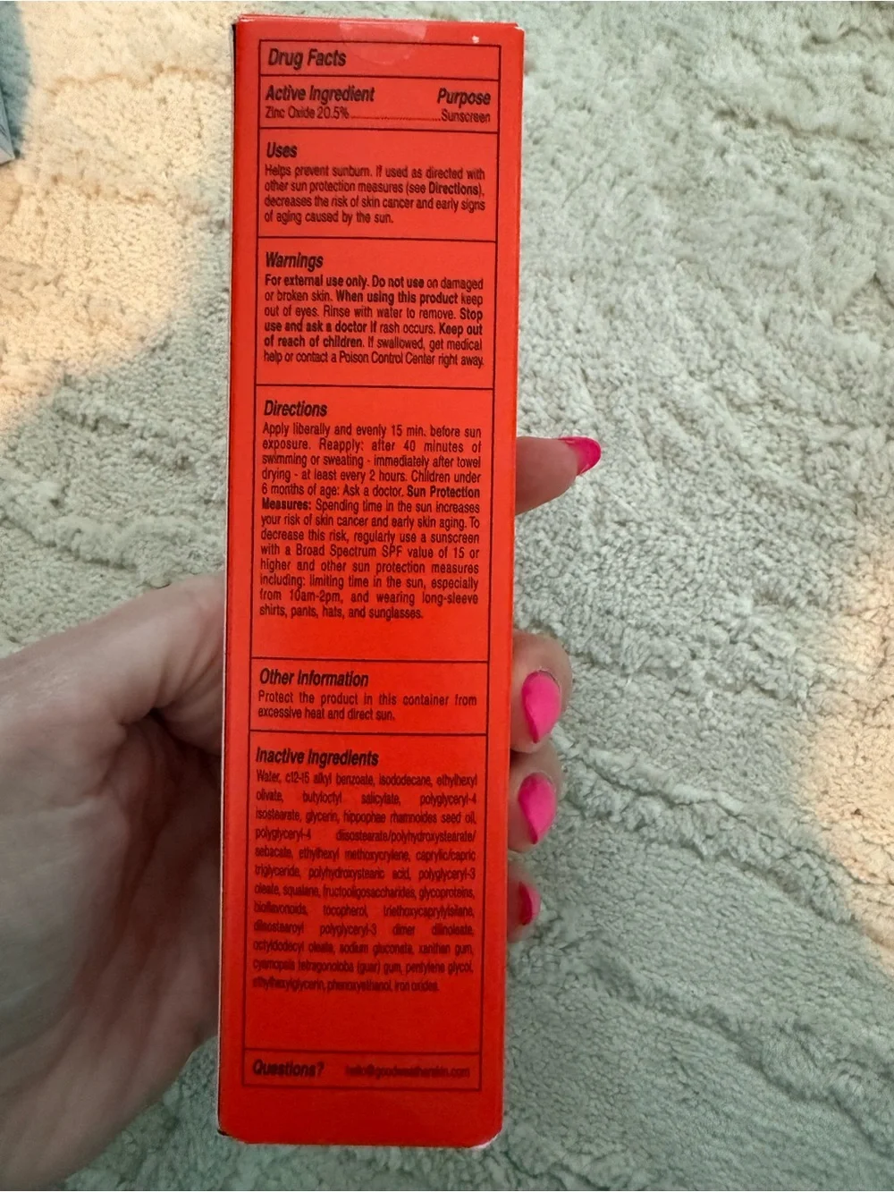 NIB GWS All-Over Sun Milk Face & Body SPF 50